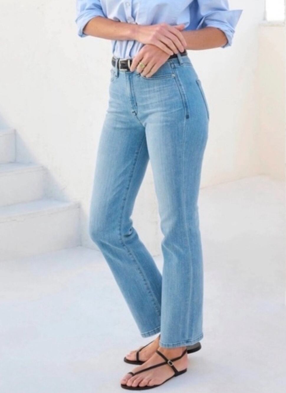 AYR The Pop Light Wash Jeans Size W25L
